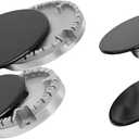 8PCS Gas Stove Burner Caps Set Comaptible for SABAF Stove Handles Lid Kit Metal Stove knob Cooker Hat Set Gas Stove Burner Replacement Caps Stove Top Cover Burner Head Parts