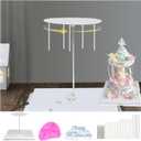 Rotating Cake Stand,Electric Carousel Cake Kit,Floating Cake Stand,Hanging Decorative Cake Kit,Cake Decorating Stand,Reusable Cake Support for DIY, Birthday Party, Wedding, Graduation, Baby Shower