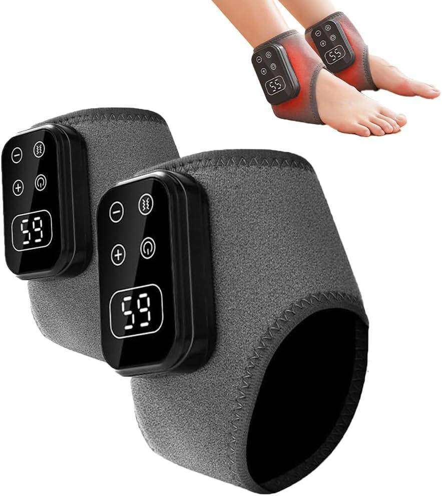 TEVIKE Foot Advanced Renew Triple Method Massager, with 5 Vibration Modes and 6 Heat Levels, Suitable for Reduce Fatigue and Plantar Fasciitis, Travel & Home Use