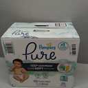 Pampers Pure Baby Diapers, Size 1 (8-14 lbs), 132, Up to 100% Leakproof, Premium Hypoallergenic Soft Diapers