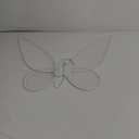 airy Wing,Butterfly Fairy Halloween Costume Angel Wings,Halloween Costume Sparkle Angel Wings Dress Up Party Favor White