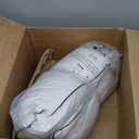 MIULEE Goose Feather Down 20x20 Pillow Insert Set of 2 with 100% Down-Proof Cotton Cover, Soft Fluffy Decorative Pillow for Sofa Bed Couch Living Room White