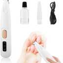 Upgraded Electric Dog Paw Trimmer, Paw Trimmers for Dog's Feet, Rechargeable Pet Shaver with LED Light, Low Noise Pet Hair Clippers for Paws Eyes Ears Face Rump
