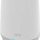 NETGEAR Orbi Whole Home Tri-Band Mesh WiFi 6 Add-on Satellite (RBS760) Works with Your Orbi WiFi 6 System - Adds Coverage up to 2,500 sq. ft. - AX5400 up to 5.4Gbps