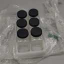 AuroTrends 8 oz Glass Bottles with Lids - 6Pack, 250ml Glass Juicing Bottles for Water, Kombucha - Portable, Reusable 8fl.oz Set of 6