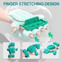 SENAINS Cordless Hand Massager with Heat and Compression,Soothing Stretching & Kneading,Wrist,Palm & Finger Massage,3 Modes & 3 Intensities,Gifts for Women Men Relaxation at Office,Gray