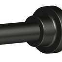 DYHOME Shower Curtain Rod, 1" Dia Heavy Duty Tension Shower Rod, 32-75 inch Adjustable Spring Tension Shower Curtain Rods for Bathroom, Shower Stall, Non Slip, No Rust, No Drill, Brushed Nickel