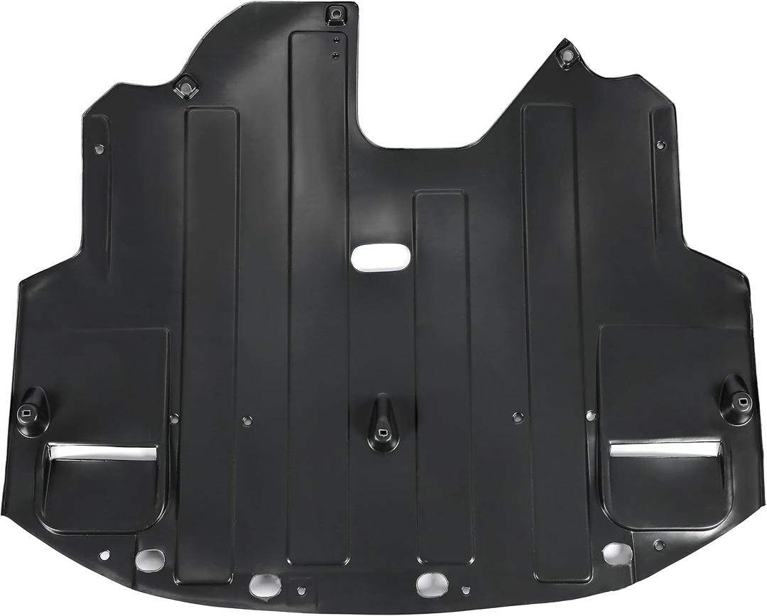 HECASA Engine Splash Shield Compatible with 2014-2016 Hyundai Elantra Sedan Replacement for 29110-3Y900 HY1228183 Front Engine Under Cover Plastic