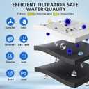 W10295370A WRS588FIHZ04 WRS325SDHZ WRS325SDHZ13 Water Filter Replacement for Whirlpool WRS321SDHZ13 WRS325FDAM04 WRSF5536RZ00 WRS588FIHZ00 WRFF3236RZ00 WRMF3636RZ00 WRS571CIHZ01