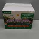 Verdenu 3PK Seed Starter Kit with Grow Light and Heat Mat, 36-Cells Indoor Large Seed Starter Tray with Humidity Dome, Adjustable LED Lighting for Seed Germination, Propagation of Vegetables