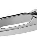 Exterior Chrome Door Handle Rear Left Driver Side | for 2007-2013 Chevy Silverado Suburban Tahoe Avalanche, GMC Sierra Yukon, Cadillac Escalade | Replaces# 22738725, 15915659, 25960521, 80105