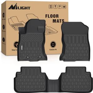 Nilight TPE Floor Mats for Subaru Forester 2019 2020 2021 2022 2023 2024,All Weather Custom Fit Heavy Duty Floor Liners