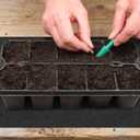 6 Pcs 12-Cell Replacement Capillary Mats, Self Watering Seed Starting Tray Watering Mat for Indoor Greenhouse Gardening (18.5 x 3.54 Inches)