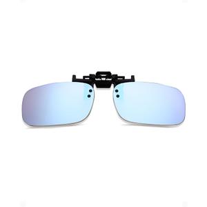 Clip-on Flip Up Color Blind Glasses for Men, Color Correcting & Enhancing Glasses Outdoor Use for Deutan and Protan Colour Blindness