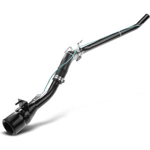 A-Premium Fuel Tank Filler Neck Pipe Hose Compatible with Chevrolet Trailblazer & GMC Envoy 2002-2004 & Buick Rainier & Oldsmobile Bravada 2002-2004, Gas, Replace# 15038562, 15110381