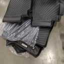 BACHENG TPE Floor Mats for 2024 Honda Prologue and 2024 Chevy Chevrolet Blazer EV Car Accessories 2 Rows Black Durable and Well Fitting Car Mats Rug Accessories for Vehicle Protection