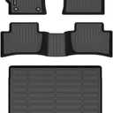 HAFIDI All Weather Car Floor Mats & Cargo Liner for Toyota Corolla Cross 2022-2026 (AWD Only, Not for Hybrid) Custom Fit Full Set Accessories - Black