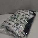 Amazon Essentials Men's Flannel Pant and Long-Sleeve T-Shirt Pajama Set (X-Large, Black/Penguin)