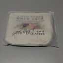 Wise Woman Makeup Bag Canvas Organizer Bag Toiletry Zipper Pouch Funny Slogan Lived Happily Ever After Chic Birthday Retirement Present for Women Friends