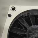 RV Roof Vent Fan, 12V DC 14" Super Quiet Reliable Manual RV Roof Fan, 3-Speed, Reversible, 14in