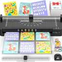 13 Inch Laminator Machine with Sheets 50pcs, Paper Trimmer,Corner Rounder,Scale Line, 11x17 /ABS Anti-Jam |Dual Hot Cold Mode|90s Fast Preheat Laminating Machine for A3/A4/A5/A6 Home Office School Use