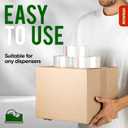 Clear Packing Tape 24 Rolls - Heavy Duty Packaging Tape 2.7mil Thick, 2.0 in. Wide x 60 Yards - Strong Adhesive, Silent, Reliable Package Tape for Home Office Shipping Moving Sealing