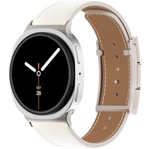 Leather Magnetic Watch Band Compatible with Samsung Galaxy Watch 9 Band