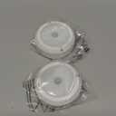 YiaMia Motion Sensor Under Cabinet Lights - 2 Pack, Indoor Smart Sensor Night Light, 3 × AA Battery Operated Wireless Stair Light, Dimmable Puck Lights Suitable for Kitchens, Wardrobes, Hallway