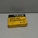 Wheel Hub Resurfacing Kit, Metal Housing, Brake Surface and Stud Cleaner, Includes 6Pcs 1.5" and 2" Brake Disc Cleaning Pads, 1/4 Hex Shank with 1/2" Impact Driven Wrenches Adapter