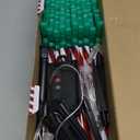 WdtPro Solar Christmas Pathway Lights Outdoor Decorations, 10 Pack Xmas Tree Candy Lights for Yard Walkway Lawn Porch, 10 Modes Led Waterproof Garden Patio Stake Lights Holiday Decor