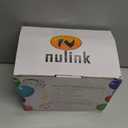 Nulink Electric Balloon Pump, Portable Electric Balloon Blower Machine Balloon Air Pump Dual Nozzle 110V 600W Balloon Inflator for Party Decorations (Rose red)