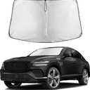 Autovir Windshield Sun Shade Fit for 2021-2023 2024 2025 Genesis GV80 | Sunshade, Front Car Window Shades Sun Visor, Blocks UV Rays & Heat, Car Accessories