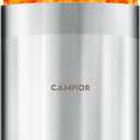 Wood Burning Fire Pit Stove - Smokeless Outdoor Stove for Efficient Wood Fires, Camping, Cooking, and Garden Gatherings, Durable, Stainless Steel with Removable Ash Pan, Stand and Carry Bag (6 Inch)