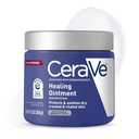 CeraVe Healing Ointment, Hydrating Skin Protectant With Petrolatum, Hyaluronic Acid & Ceramides, Face & Body Skin Barrier Repair For Cracked, Chafed, Dry Skin, Fragrance Free & Lanolin Free, 12 Oz