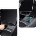 Topfit Tesla Model 3 Y Under Screen Storage BoxCenter Console Organizers Tray for Tesla Model Y Juniper and Model 3 Highland Accessories 2025-2026