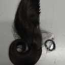 Clip in Ponytail Extension Black Brown 18 Inch Pony Tails Hair Extensions for Women Long Straight Curly Tail Ponytail Hair piece Synthetic Fake Versatile Pony