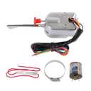JDMSPEED New Chrome 12V Universal Street Hot Rod Turn Signal Switch with Flasher Replacement for Ford GM