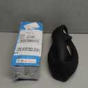 Carodi Leather car Steering Wheel Cover, Ultra-Thin, Comfortable, Non-Slip, Breathable, Universal 15 inches (Black)