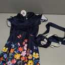 Arshiner Girls Summer Dress One Shoulder Formal Party Dresses with Pockets (Blue, S)