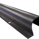 3" Wire Guard Raceway - 5 Ft Length - Color: Black