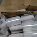 Sherr 20 Pack 5 Inch Stretch Shrink Film Roll Clear Plastic Wrap for Moving Packing with Handle 800 Feet 80 Guage Thick Industrial Self-adhering for Packaging Furniture Luggage Supplies