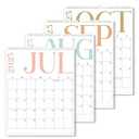 S&O Modern Vertical Wall Calendar from July 2025-Dec 2026 - Tear-Off Monthly Calendar - 18 Month Academic Wall Planner - Hanging Organizer to Track Anniversaries & Appointments - 13.5"x10.5”in