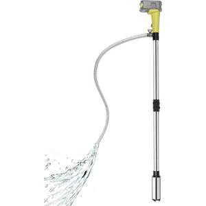 Cordless Stick Water Transfer Pump Compatible with Ryobi 18V Battery (Tool Only), 792GPH, Submersible Utility Stick Pump for Pool Garden Pond Floods (no battery)