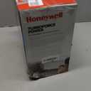 Honeywell TurboForce Air Circulator, Small Tabletop Fan, Quiet Personal Fan for Home or Office, 3 Speeds, 90 Degree Pivoting Head, White, HT-904