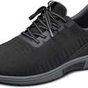 Orthofeet Men's Orthopedic Yari Hands-Free Water-Repellent Slip-Resistant Sneaker, 12