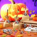 2 x Capoda 170 Pcs Halloween Party Favors for Kids, 12 Sets DIY Witch Broom Bags with Pumpkin Straws Skull Tags Spider Eyeball Toys Stickers for Trick or Treat Goodie Bag Fillers Classroom Supplies