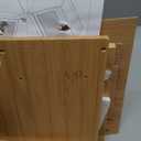 Bamboo Bread Box for Kitchen Corner Countertop,Large-Capacity Bread Storage Container, Double Layer Bread Storage for Kitchen Countertop (Natural)