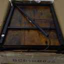 TUTOTAK Bar Cart, Home Bar Serving Cart with 3-Tier Shelf, Drink Cart with Rack, Glass Holder, Rolling bar carts for The Home, Living Room, Brown BC01BB035