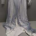 Funna Corpse Bride Costume Women Dress with Veil Halloween Cosplay, S