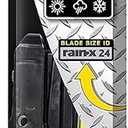 Rain-X 870124 Truck & SUV Rugged Series Premium Wiper Blades, 24 Inch Windshield Wipers (Pack Of 1), Automotive Replacement Windshield Wiper Blades Engineered For All Driving Adventures